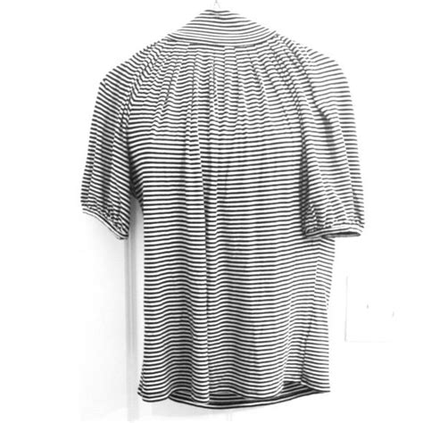 black and white michael kors striped top|Michael/Michael Kors black and white striped top .